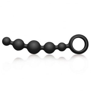 Joyballs 後庭短拉珠 - 黑色